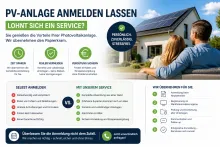 PV-Anlage anmelden lassen – lohnt sich ein Service wirklich?